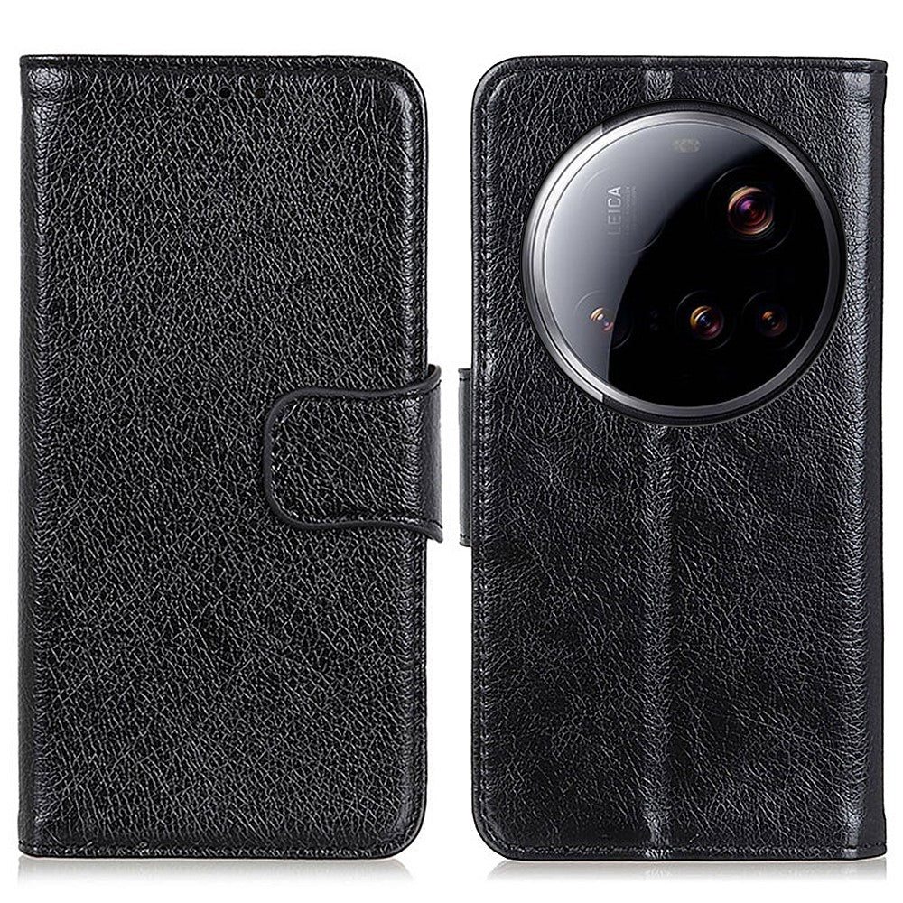 For Xiaomi 15 Ultra Case Nappa Texture Split Leather Wallet Phone Cover