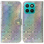 Til Honor X8c 4G Stand Cover Dazzling Flower Læder Telefoncover