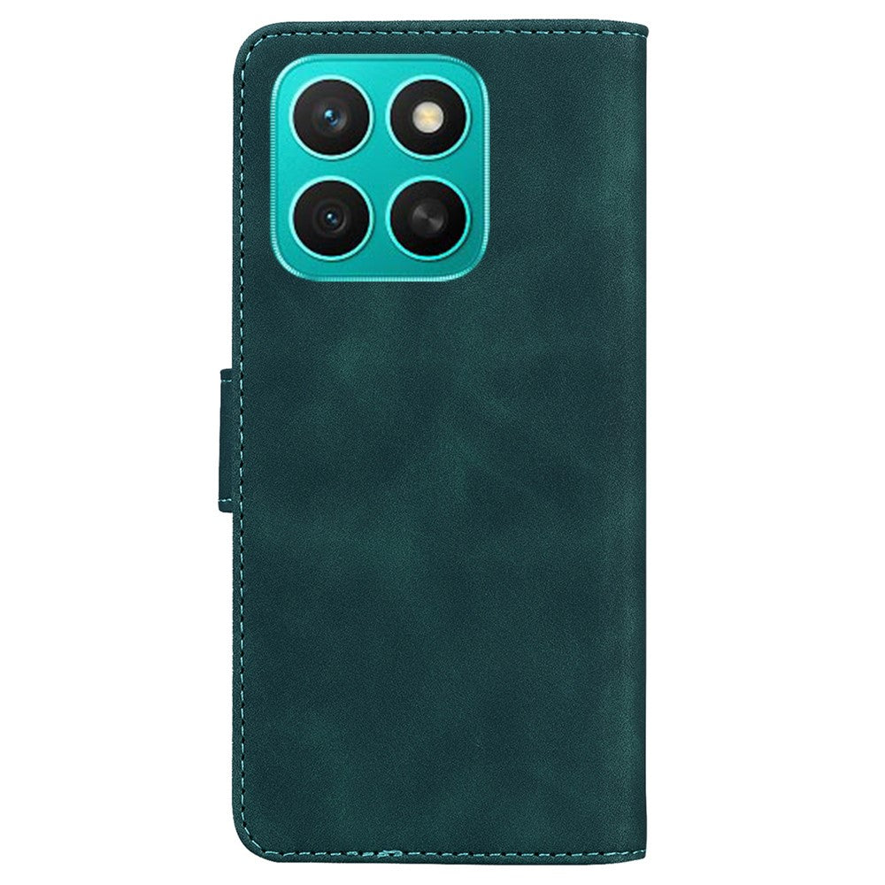 For Honor X8c 4G Stand Case PU Leather Phone Cover Butterfly Printed