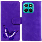 For Honor X8c 4G Stand Case PU Leather Phone Cover Butterfly Printed