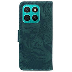 For Honor X8c 4G Etui Tiger Prægning Læder Pung Telefoncover
