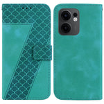 Oppo Reno13 F 5G (Reno 13 FS 5G) / 4G Stativfodral 7-format mönster Läderfodral