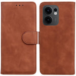 For Oppo Reno13 F 5G (Reno 13 FS 5G) / 4G Case Solid Color Leather Wallet Phone Cover