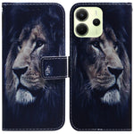 For Xiaomi Redmi Note 14 4G (164.84mm) Wallet Case Pattern Print Leather Phone Cover