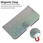For Xiaomi Redmi Note 14 4G (164.84mm) Stand Case Dazzling Flower Leather Phone Cover
