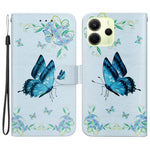 For Xiaomi Redmi Note 14 4G (164.84mm) Wallet Phone Case Anti-Drop Leather Flip Cover Pattern Printing