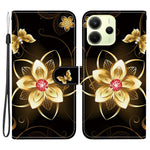 For Xiaomi Redmi Note 14 4G (164.84mm) Case Pattern Printing Anti-Drop Leather Flip Wallet Phone Cover with Lanyard