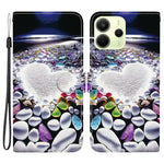 For Xiaomi Redmi Note 14 4G (164.84mm) Case Pattern Printing Anti-Drop Leather Flip Wallet Phone Cover with Lanyard