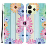For Xiaomi Redmi Note 14 4G (164.84mm) Case Pattern Printing Anti-Drop Leather Flip Wallet Phone Cover with Lanyard