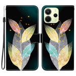 For Xiaomi Redmi Note 14 4G (164.84mm) Case Pattern Printing Anti-Drop Leather Flip Wallet Phone Cover with Lanyard