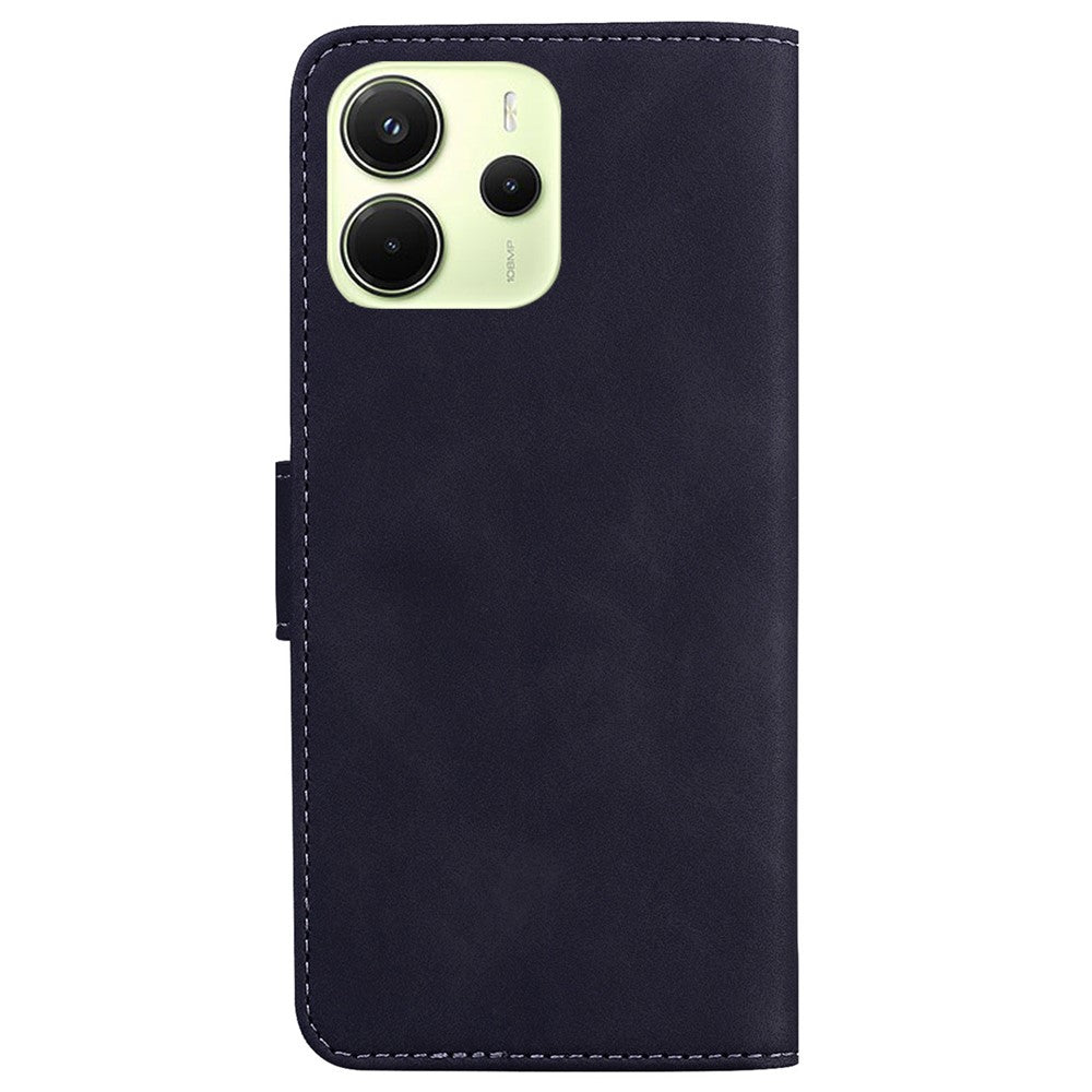 For Xiaomi Redmi Note 14 4G (164.84mm) Stand Case PU Leather Phone Cover Butterfly Printed