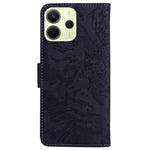 For Xiaomi Redmi Note 14 4G (164.84mm) Case Tiger Imprint Leather Wallet Phone Cover