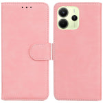 For Xiaomi Redmi Note 14 4G (164.84mm) Case Solid Color Leather Wallet Phone Cover