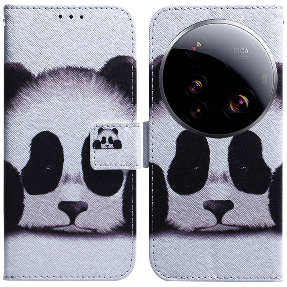 For Xiaomi 15 Ultra Wallet Case Pattern Print Leather Phone Cover