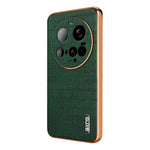 AZNS For Xiaomi 15 Ultra Case Electroplating Crocodile Texture PU + TPU Phone Cover