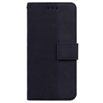 For Xiaomi 15 Ultra Case Geometry Pattern Leather Wallet Phone Cover with Wrist Strap