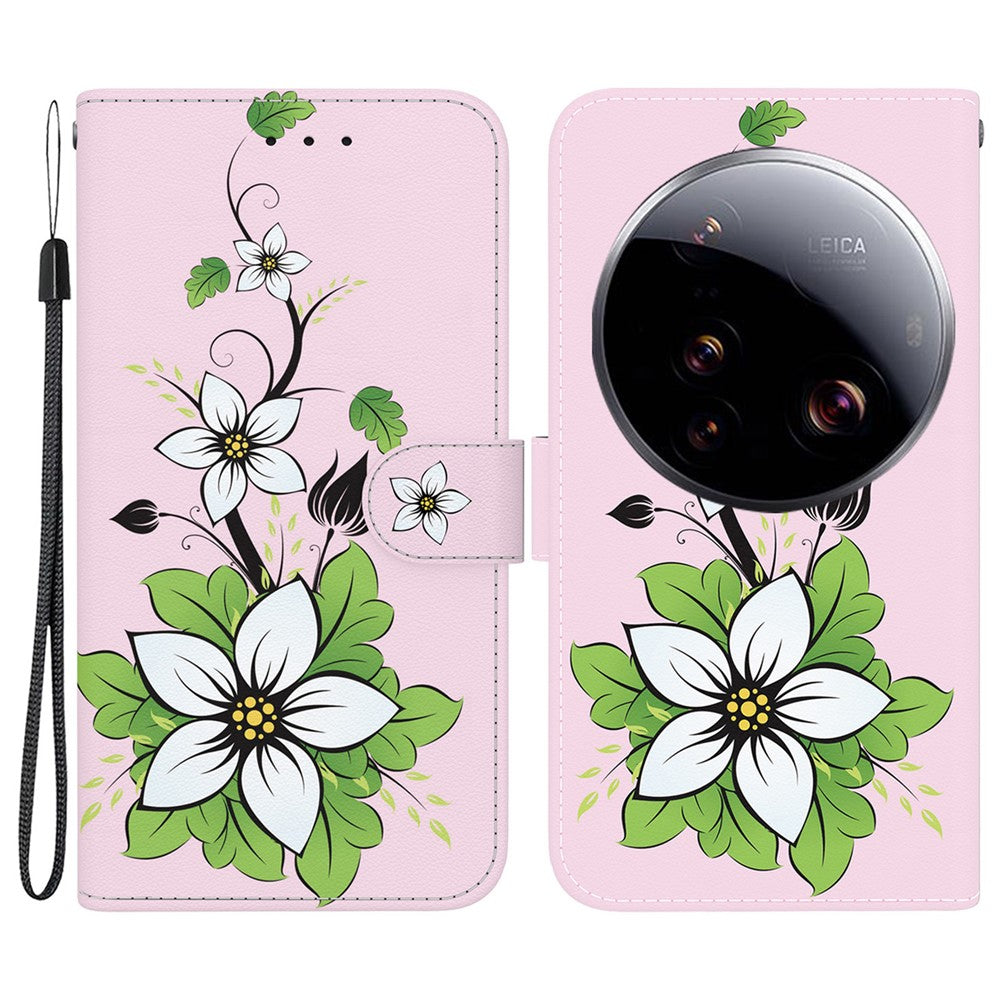 For Xiaomi 15 Ultra Wallet Phone Case Anti-Drop Leather Flip Cover Pattern Printing