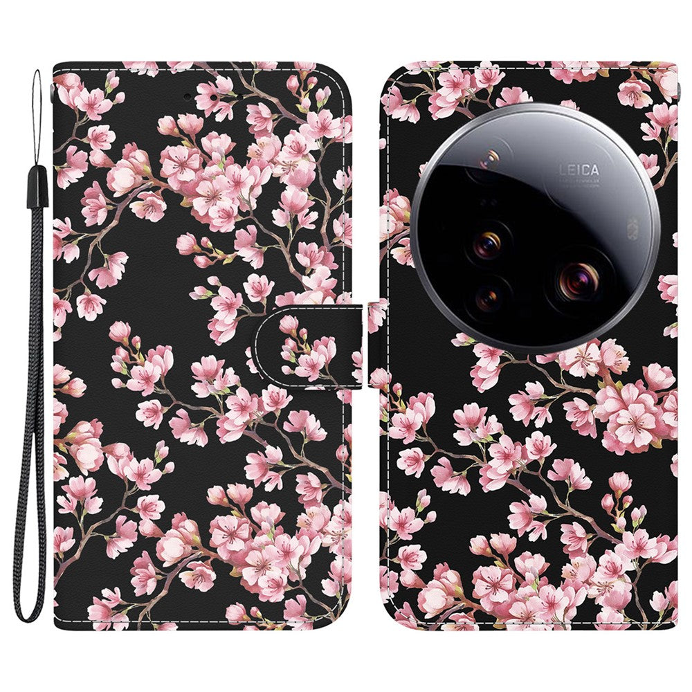 For Xiaomi 15 Ultra Wallet Phone Case Anti-Drop Leather Flip Cover Pattern Printing