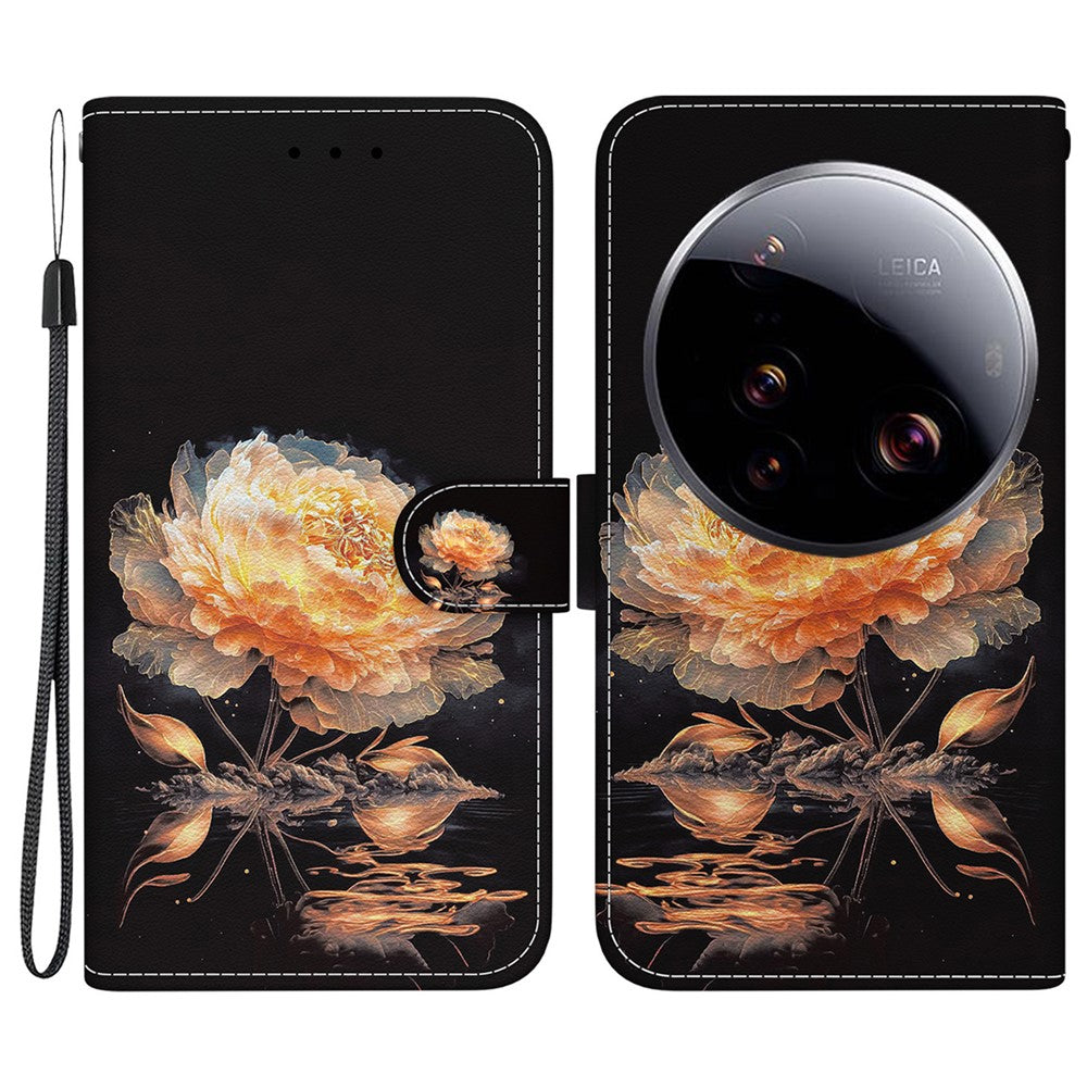 For Xiaomi 15 Ultra Wallet Phone Case Anti-Drop Leather Flip Cover Pattern Printing