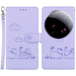 For Xiaomi 15 Ultra Case RFID Blocking Kitten Pattern TPU + PU Leather Phone Cover