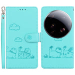For Xiaomi 15 Ultra Case RFID Blocking Kitten Pattern TPU + PU Leather Phone Cover