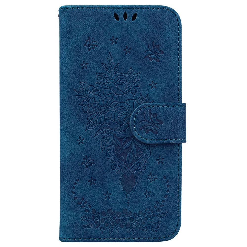 For Xiaomi 15 Ultra Case PU Leather Wallet Phone Cover Butterfly Flower Imprint