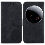 For Xiaomi 15 Ultra Wallet Case Tiger Imprint Leather Shockproof Phone Cover