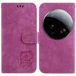 For Xiaomi 15 Ultra Wallet Case Tiger Imprint Leather Shockproof Phone Cover