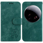For Xiaomi 15 Ultra Wallet Case Tiger Imprint Leather Shockproof Phone Cover