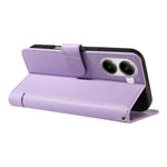 Wallet Case for Xiaomi Poco X7 Pro 5G  /  Redmi Turbo 4 5G Cat Pattern Imprint Leather Phone Cover with Wrist Strap