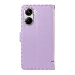 Wallet Case for Xiaomi Poco X7 Pro 5G  /  Redmi Turbo 4 5G Cat Pattern Imprint Leather Phone Cover with Wrist Strap