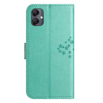 For Samsung Galaxy A07 4G / A06 5G / A06 4G Case PU Leather Owl Tree Imprinted Wallet Phone Cover