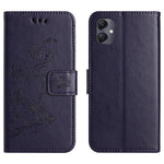 For Samsung Galaxy A07 4G / A06 5G / A06 4G Case Wallet Stand Imprinted Butterfly Flower PU Leather Phone Cover