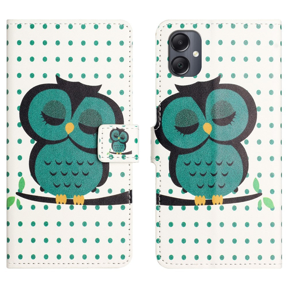 For Samsung Galaxy A07 4G / A06 5G / A06 4G Case Pattern Print PU Leather Wallet Phone Cover
