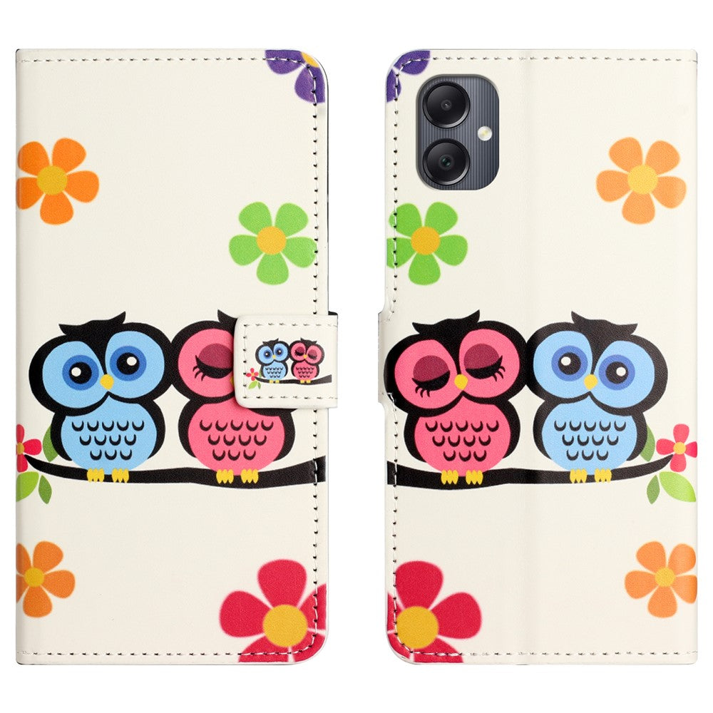 For Samsung Galaxy A07 4G / A06 5G / A06 4G Case Pattern Print PU Leather Wallet Phone Cover