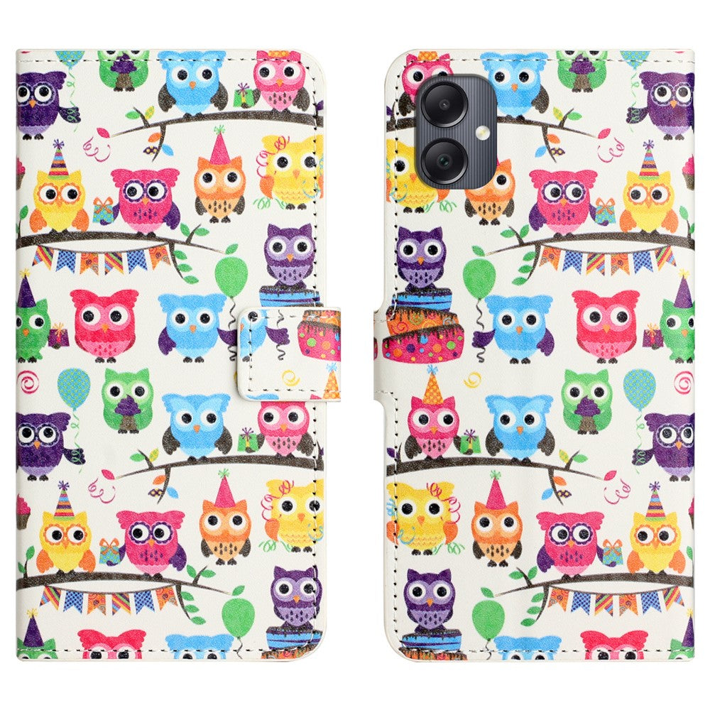 For Samsung Galaxy A07 4G / A06 5G / A06 4G Case Pattern Print PU Leather Wallet Phone Cover