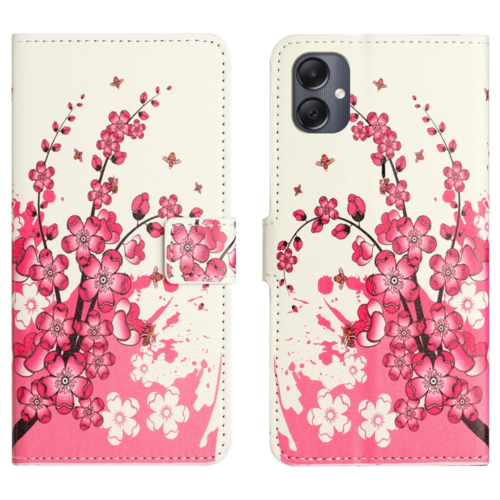 For Samsung Galaxy A07 4G / A06 5G / A06 4G Case Pattern Print PU Leather Wallet Phone Cover