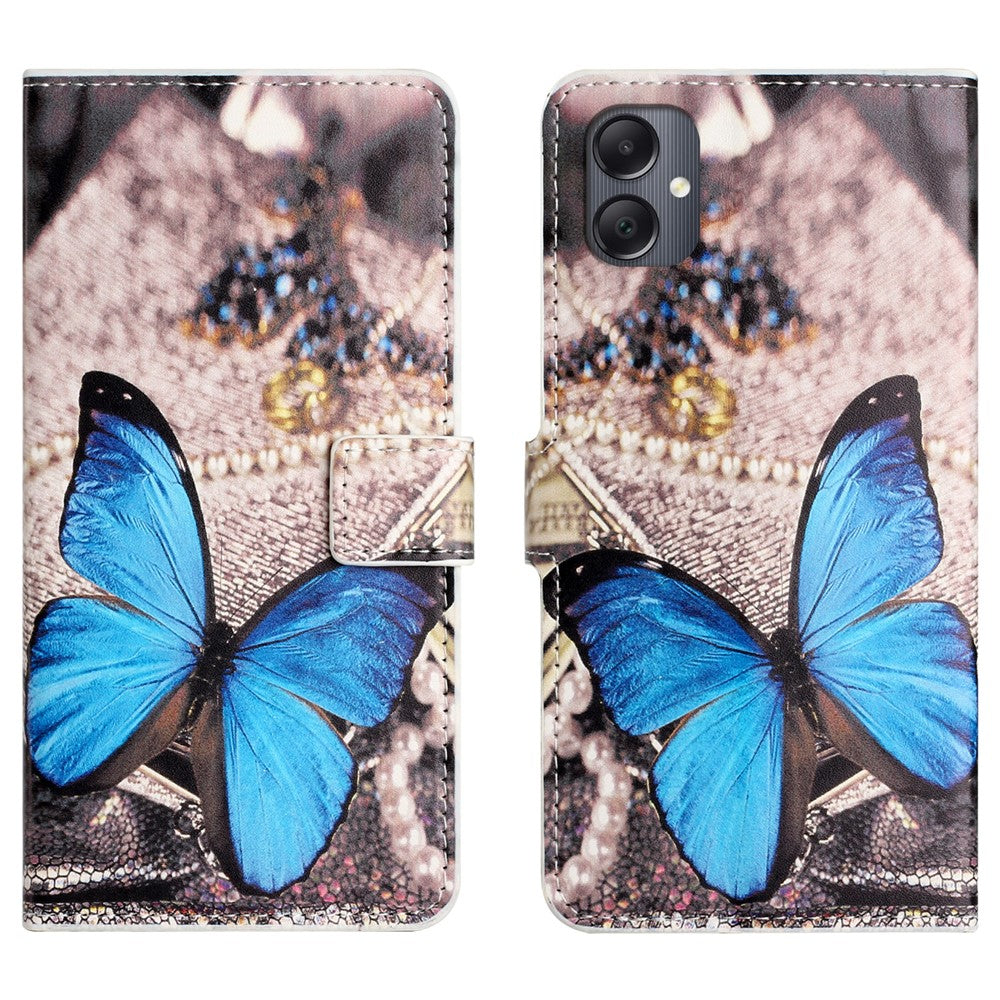 For Samsung Galaxy A07 4G / A06 5G / A06 4G Case Pattern Print PU Leather Wallet Phone Cover