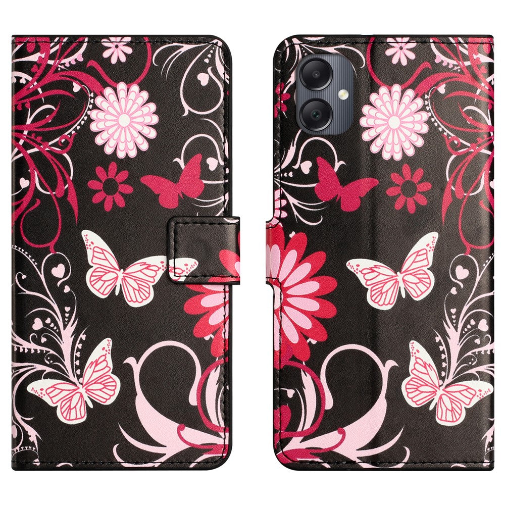 For Samsung Galaxy A07 4G / A06 5G / A06 4G Case Pattern Print PU Leather Wallet Phone Cover