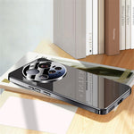 For Xiaomi 15 Ultra Case Electroplating PC Phone Back Cover with Camera Lens Protector