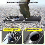 For Xiaomi 15 Ultra Case Electroplating PC Phone Back Cover with Camera Lens Protector