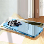 For Xiaomi 15 Ultra Case Electroplating PC Phone Back Cover with Camera Lens Protector