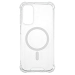 For Samsung Galaxy A15 4G / 5G Clear Phone Magnetic Case 1.5mm Shockproof Back Cover