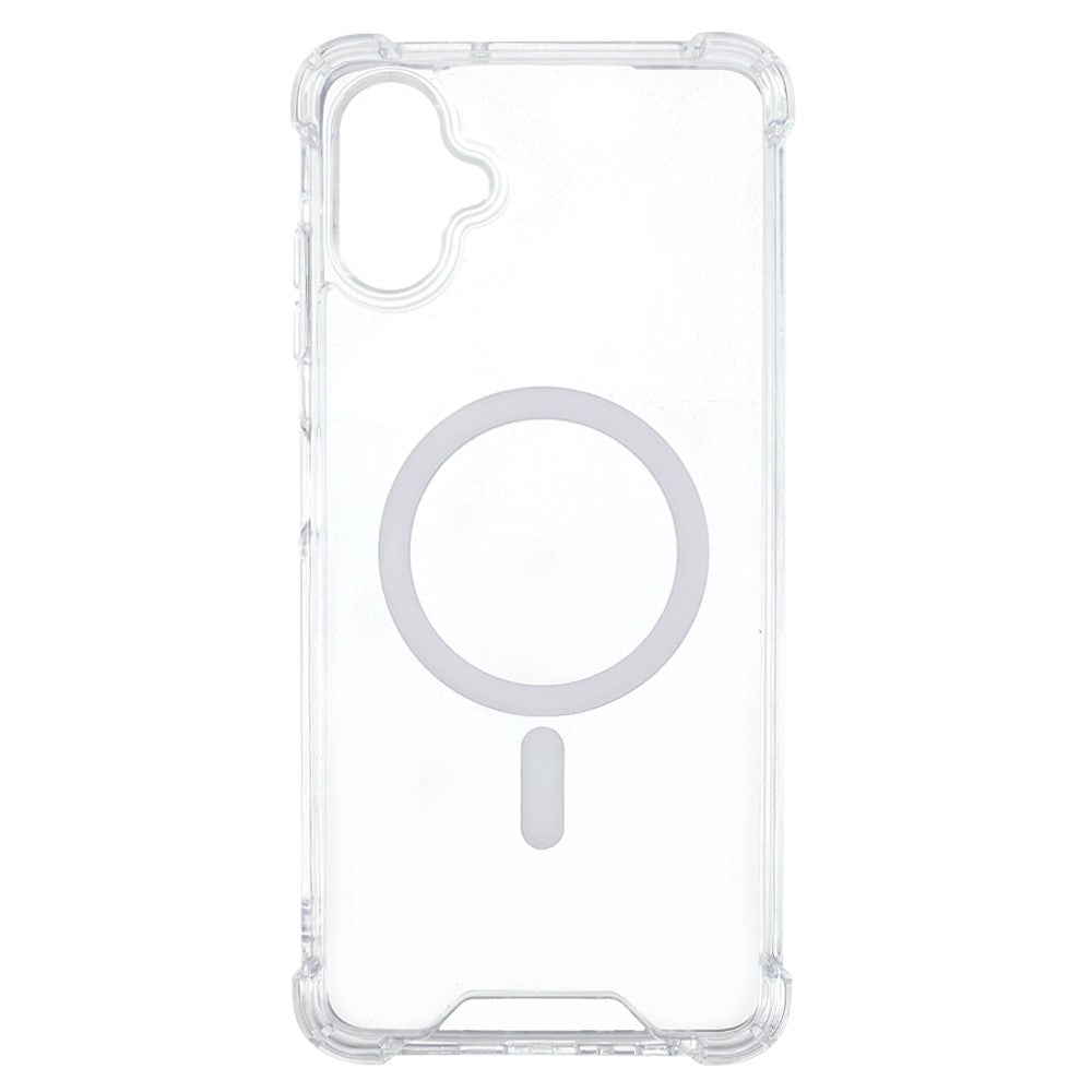 Til Samsung Galaxy A08 5G / A08 4G / A07 4G / A06 4G / A06 5G Gennemsigtigt Telefon Magnetisk Cover 1,5 mm Stødsikker Bagcover