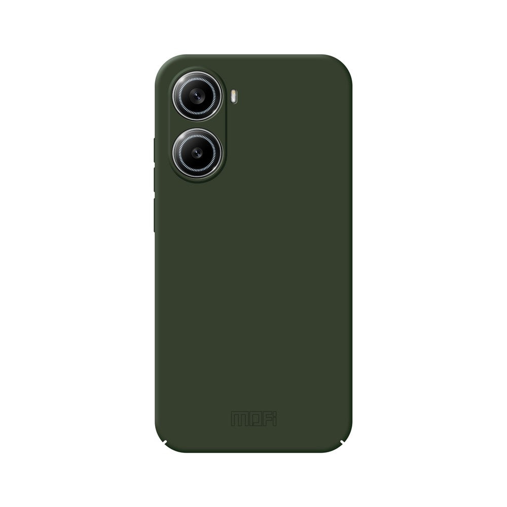 MOFI-mobilcover til Xiaomi Poco X7 Pro 5G / Xiaomi Redmi Turbo 4 5G, JK Qin-serien, Skin-Touch, mat, fingeraftryksafvisende bagside