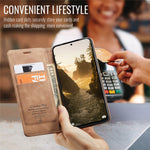 CASEME For Xiaomi Poco X7 Pro 5G Wallet Case 013 Series PU Leather Phone Cover Stand