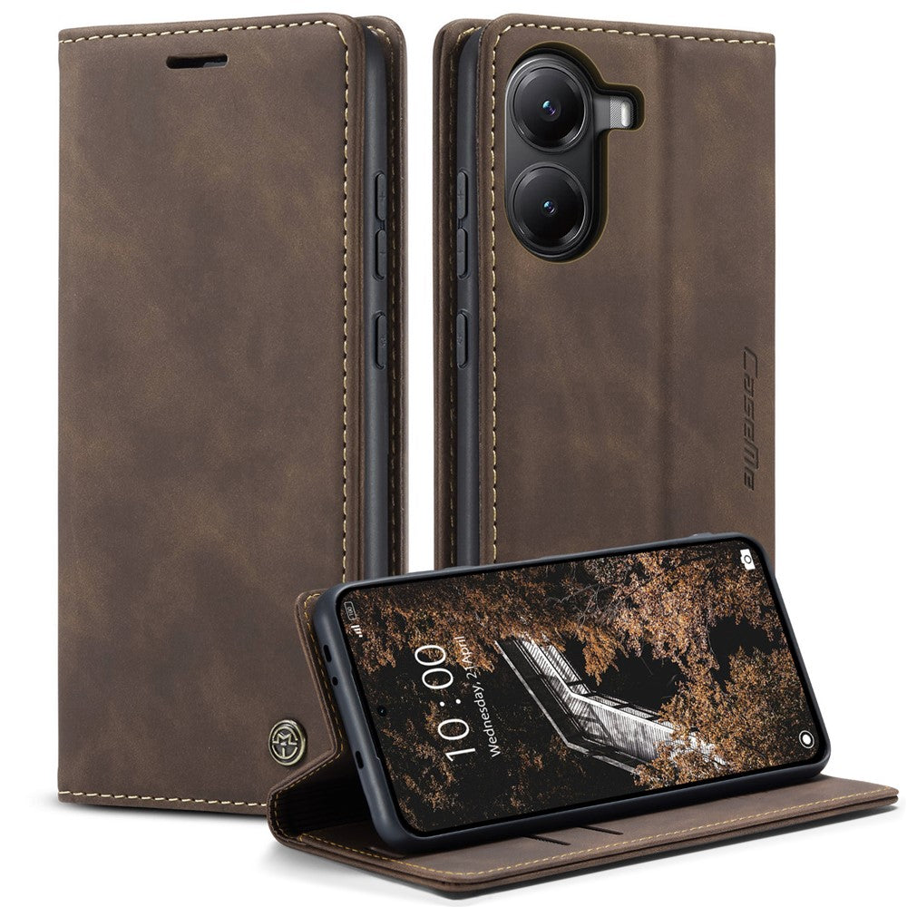 CASEME For Xiaomi Poco X7 Pro 5G Wallet Case  013 Series PU Leather Phone Cover Stand