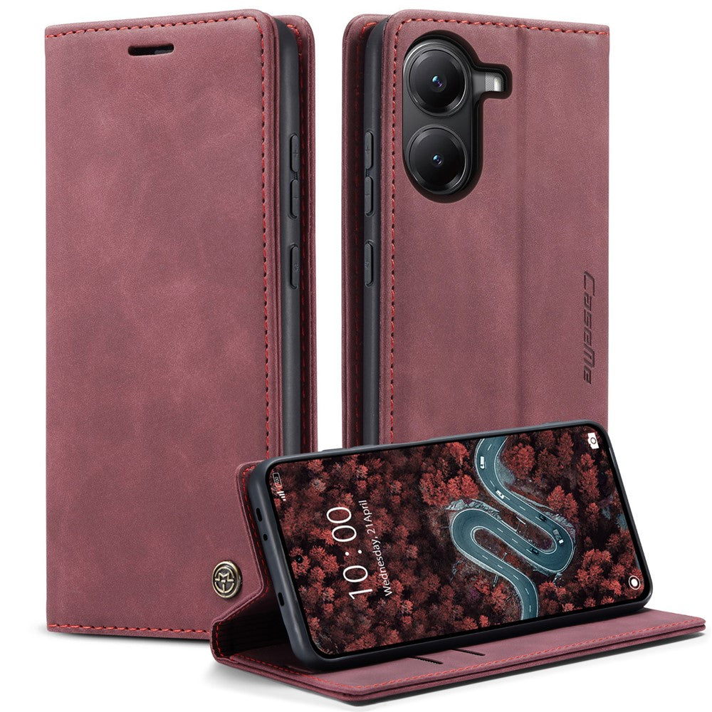 CASEME For Xiaomi Poco X7 Pro 5G Wallet Case  013 Series PU Leather Phone Cover Stand