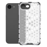 For iPhone 17th / 16th Case PC + TPU Phone Cover Honeycomb Shape