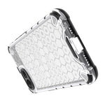 For iPhone 17th / 16th Case PC + TPU Phone Cover Honeycomb Shape